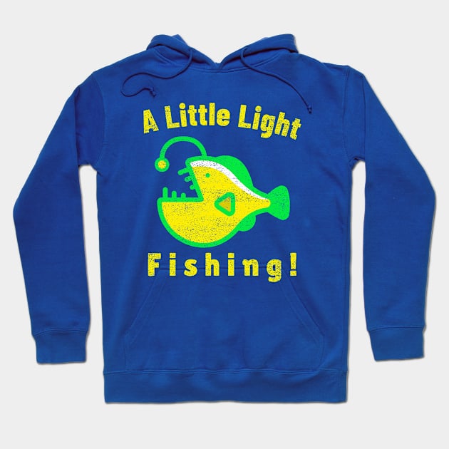 A Little Light Fishing Hoodie by  MooMooTees